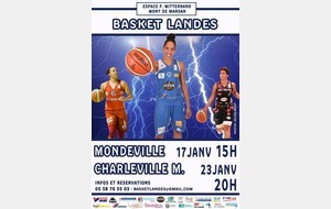 Basket Landes - Mondeville